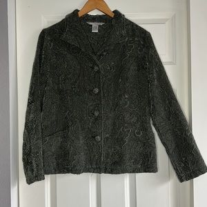 VINTAGE JACQUARD COAT